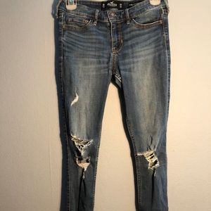 Hollister distressed jeans